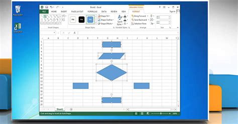 How To Draw Flow Charts In Excel