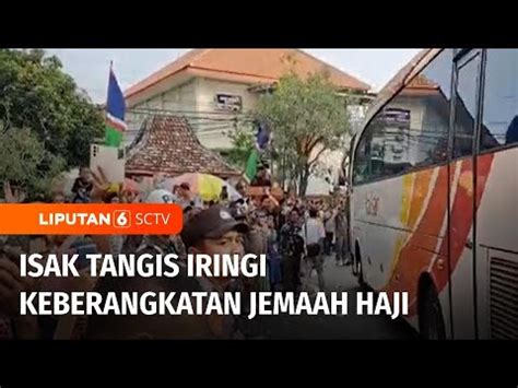 Keberangkatan Jemaah Haji Kloter Terakhir Asal Mojokerto Menuju Asrama