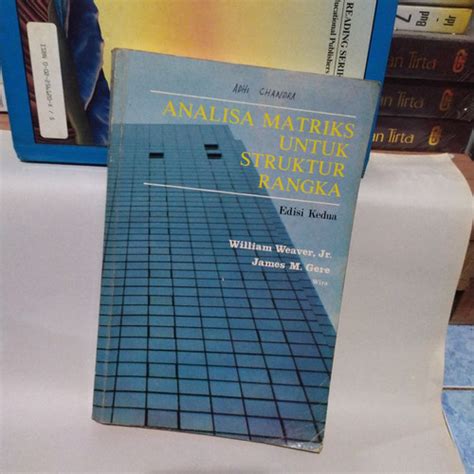 Jual BUKU ANALISA MATRIKS UNTUK STRUKTUR RANGKA EDISI KEDUA Jakarta