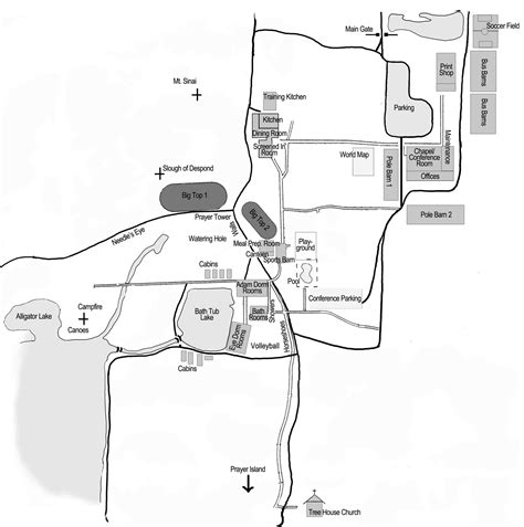 Retreat Center Map 2 Florida Christian Conference And Retreat Center