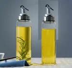 Buy PUREFIT Borosilicate Oil Dispenser Glass Bottle Olive Oil Bottles