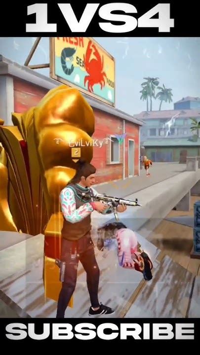 Free Fire Short Videos 👿1vs4 Full👿 Headshot Mp5 King Cs Rank