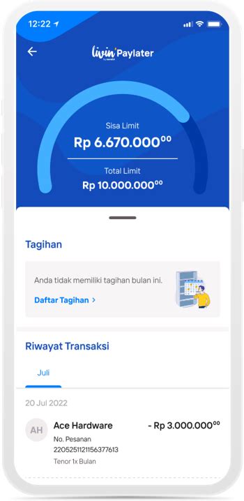 Cara Cek Riwayat Transaksi Livin Paylater