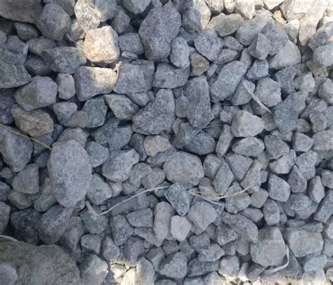 Grey Mm Crushed Stone For Construction Packaging Type Loose At