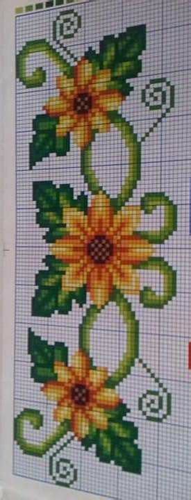 Pin By Cynthia Maciel On Punto De Cruz Cross Stitch Patterns Flowers