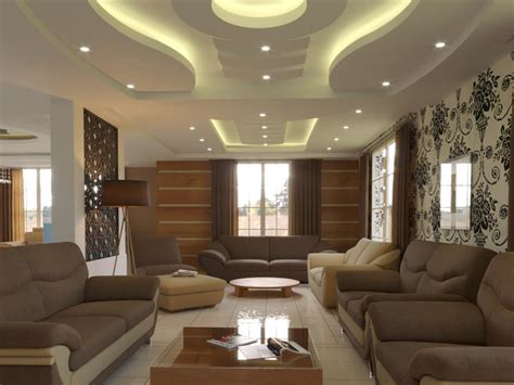 Living Room Gypsum Ceiling Designs Photos | Shelly Lighting