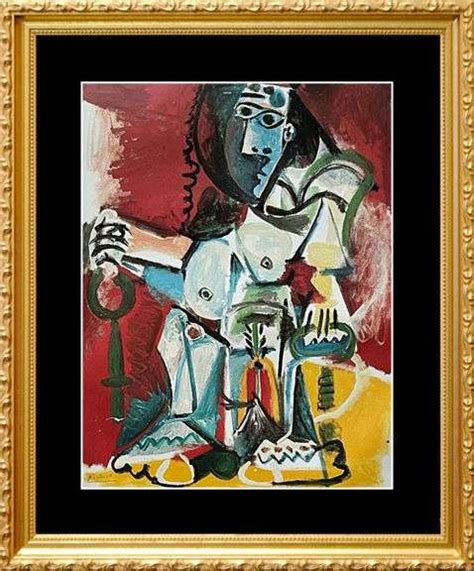 Collectible Pablo Picasso Seated Nude In An Armchair U S Auction Brokers