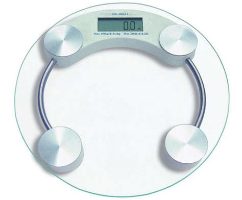 Digital Lcd Electronic Tempered Glass Bathroom Weighing Scale 8mm Human