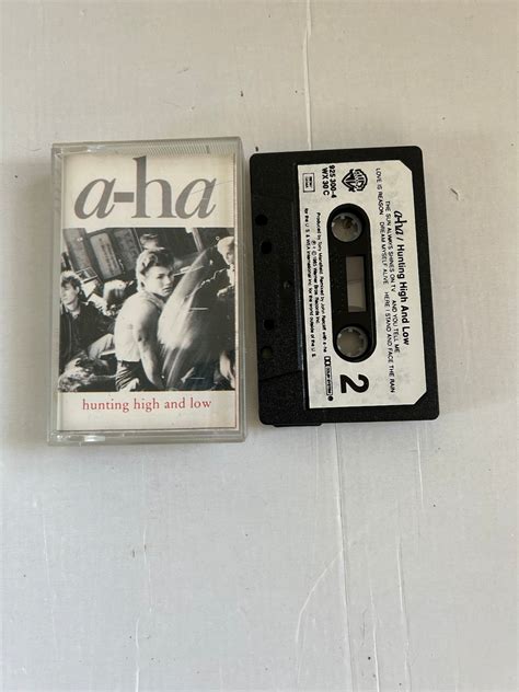 Aha Hunting High And Low Cassette Tape Etsy