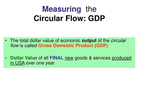 How To Calculate Gdp From Circular Flow Diagram Understandin