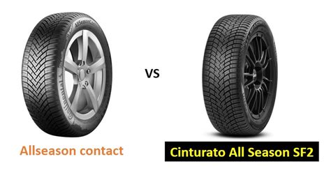 Continental Allseasoncontact Vs Pirelli Cinturato All Season Sf Top