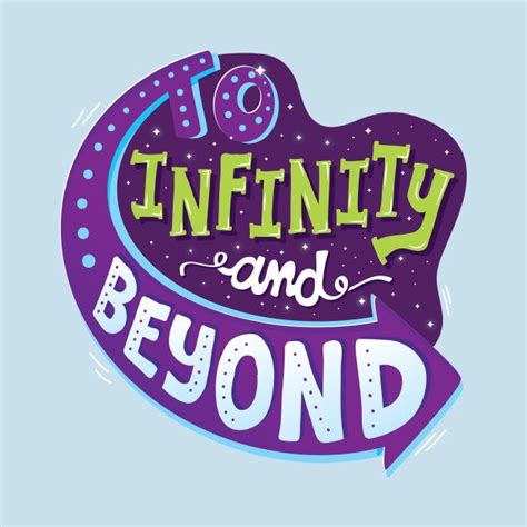 To Infinity And Beyond Quote To Infinity And Beyondprint Wall Art