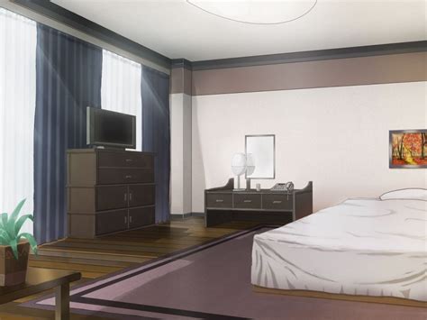 Anime Bed House Room Hd Background Wallpaper Cbeditz