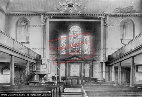 Photo Of Clapham Holy Trinity Church Interior 1899