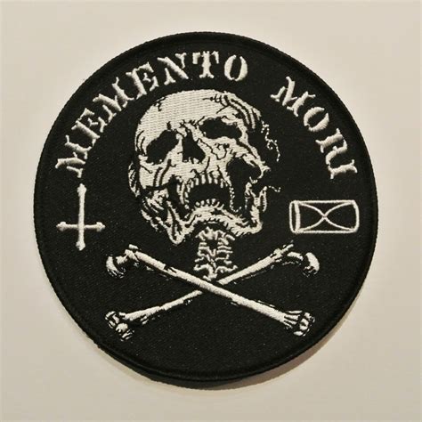 Image Of Memento Mori Memento Mori Patches Pin And Patches