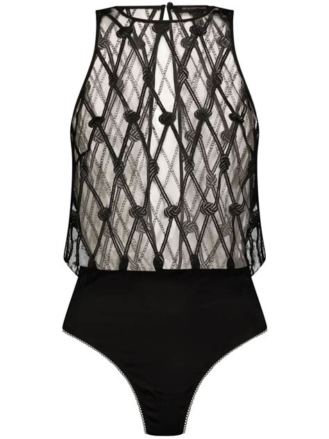 Kiki De Montparnasse Bondage Mesh Body Black Editorialist