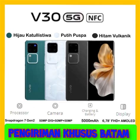 Jual HANDPHONE VIVO V30 5G RAM 12GB 512GB 8GB 256GB NEW 2024