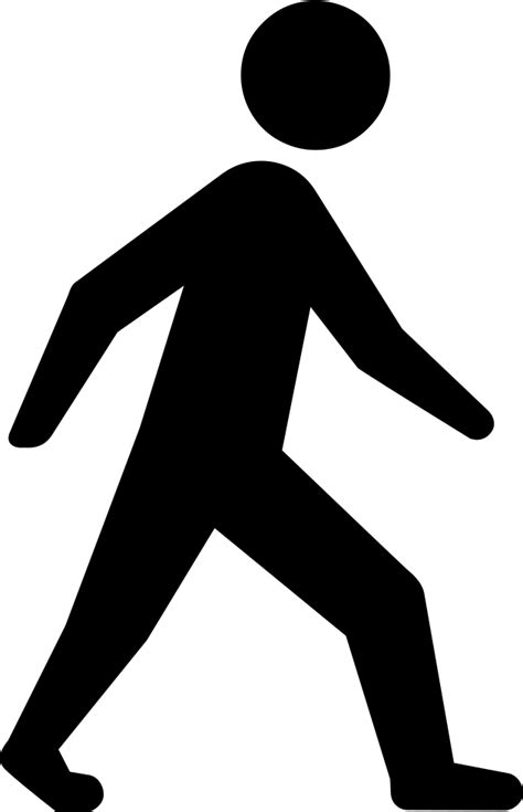 Computer Icons Walking Clip Art Person Walking Icon Png Transparent