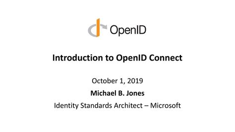 Introduction To Openid Connect Ppt Download