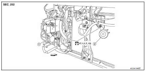 Nissan Sentra Service Manual Removal And Installation Horn Driver