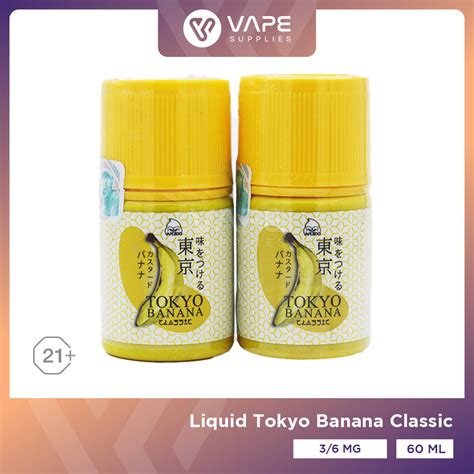 Jual Liquid Tokyo Banana Classic 60ML Shopee Indonesia