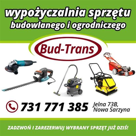 Wypo Yczalnia Sprz Tu Budowlanego I Ogrodniczego Jelna Olx Pl