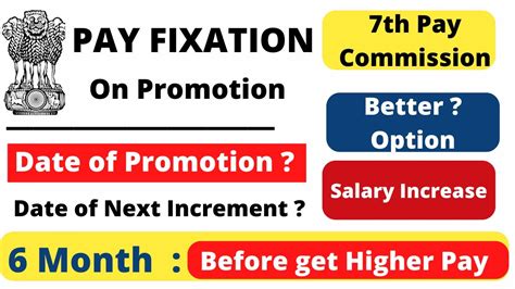 Pay Fixation On Promotion After 7th Pay Commission I Pay Fixation On