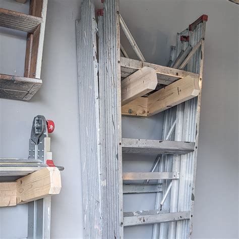 DIY Ladder Storage Hooks (Easy, Cheap & Sturdy) | Saws on Skates®