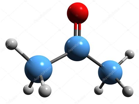 Imagen D De La F Rmula Esquel Tica De Acetona Estructura Qu Mica