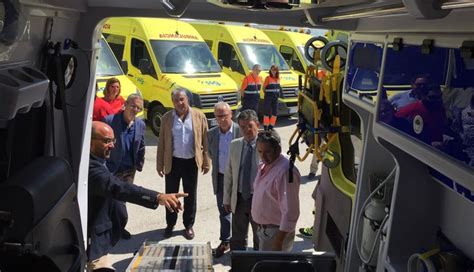 La Provincia Incorpora 46 Nuevas Ambulancias Para El Traslado De Enfermos