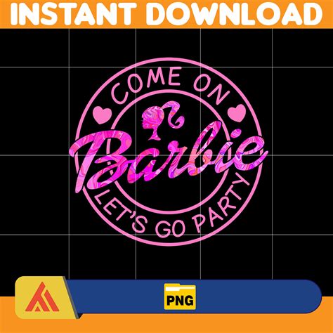 Barbie Icons Png, Barbie Logo Png, Pink Doll Png, Barbie Gir - Inspire ...