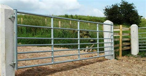 14ft Wide Heavy Duty Hot Dipped Galvanized Ranch Gate Ranch Gate And