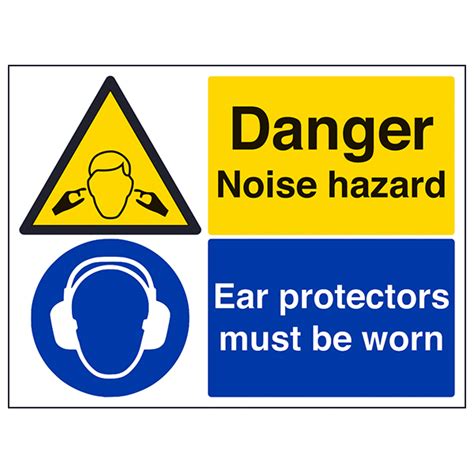 Hearing Noise Safety Signs Eureka Direct