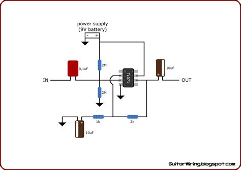 Onboard Guitar Preamp Schematic 38 Guitar Preamp Circuit Dia