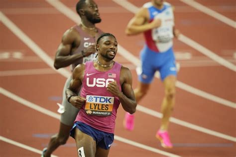 Noah Lyles Wins Meter World Title And Looks To Become A Star At