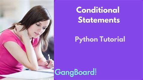 Conditional Statements Python Tutorial For Beginners YouTube