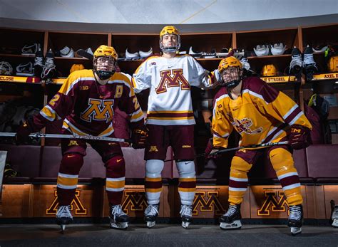 New Gopher uniforms revealed : r/collegehockey