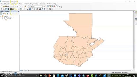 Como Definir Y Proyectar Un Sistemas De Coordenadas En Arcgis