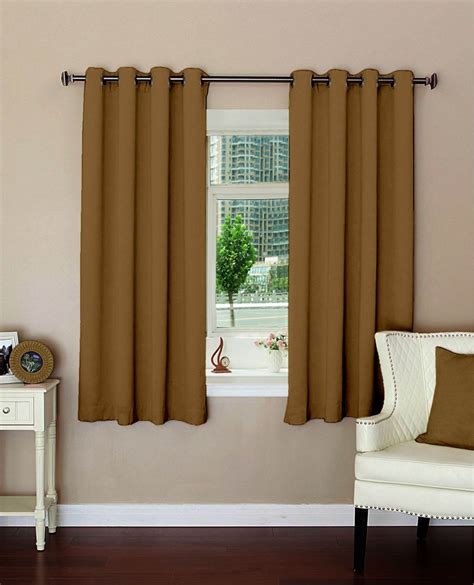 Lushomes Blackout Polyester Plain Window Curtain At Rs 378 Piece