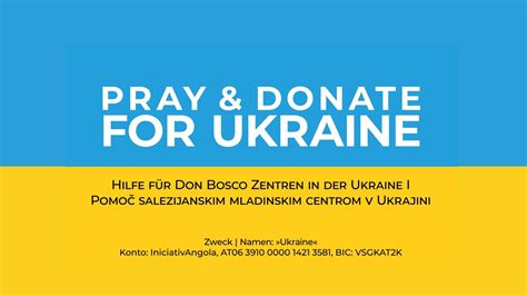 Pray Donate For Ukraine