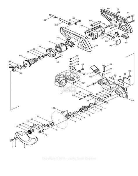 Makita Ls0711z Parts Diagram For Assembly 1