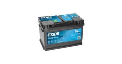 Exide Aku EL652 65 Ah 650 A EFB Hinnavaatlus Tehnikakaupade