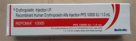 Ml Repomia Recombinant Human Erythropoietin Alfa Injection