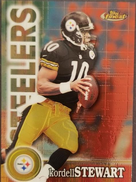 Kordell Stewart Gold Refractor Ungraded 2000 Topps Finest