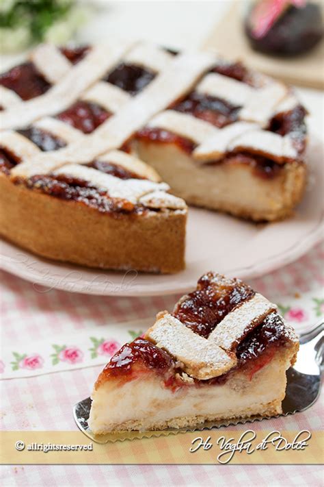 Crostata Di Ricotta E Marmellata Ricetta Ho Voglia Di Dolce