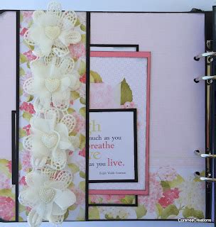 Corenescreations Mini Album Using Wild Orchid Crafts Nitwit Collections