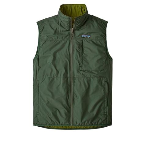 Patagonia Reversible Crankset Vest Nouveau Green Consortium