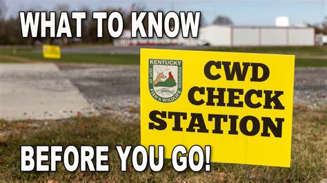 What To Know Before You Go Cwd Check Stations Youtube