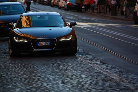 Audi R8 In Rome Italy Sweet Audi R8 Fredrik Svanholm Flickr