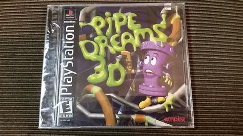 Pipe Dreams 3d Factory Sealed Sony Playstation 1 Ps2